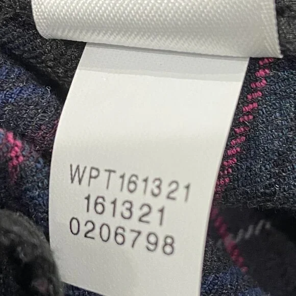 J. Jill Bi-Stretch Premium Plaid Pull Up/On Pants Size 6 - Picture 9 of 9